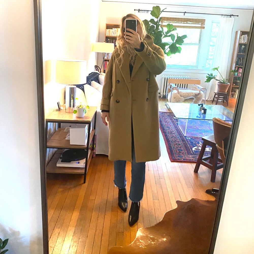 H&M camel coat